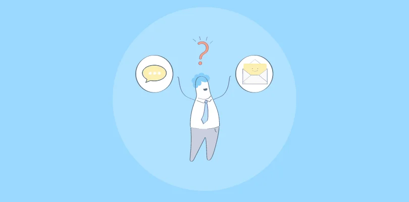 Dwell Chat Help vs. Electronic mail Help: A Comparative Evaluation