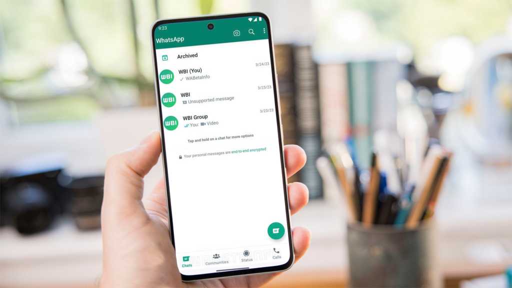 Android customers, have you ever received the new-look WhatsApp?